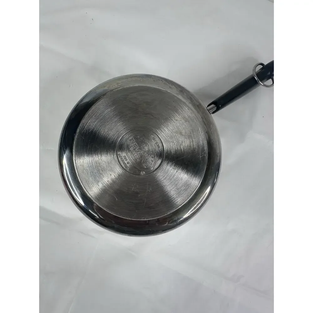 REVERE WARE 1 Quart Sauce Pan Clad Bottom NO LID